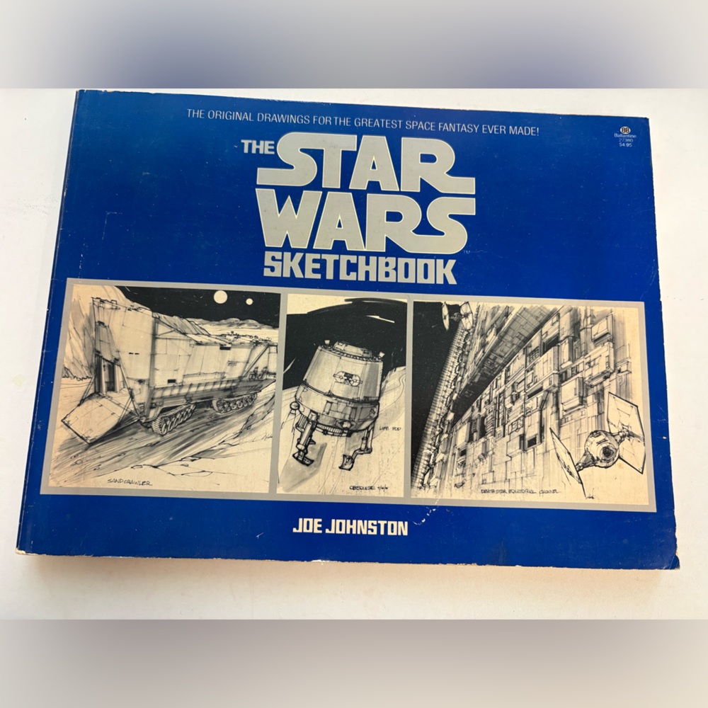 The Star Wars Sketchbook, Joe Johnston, Vintage 1977